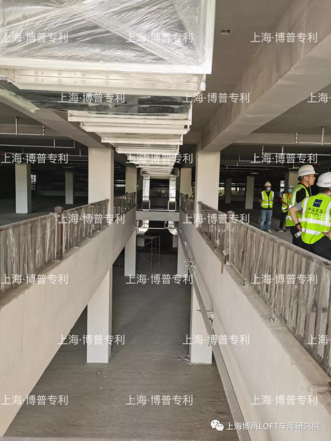 长春恭喜金茂集团第一个LOFT专利车库项目封顶！（限内部参观）