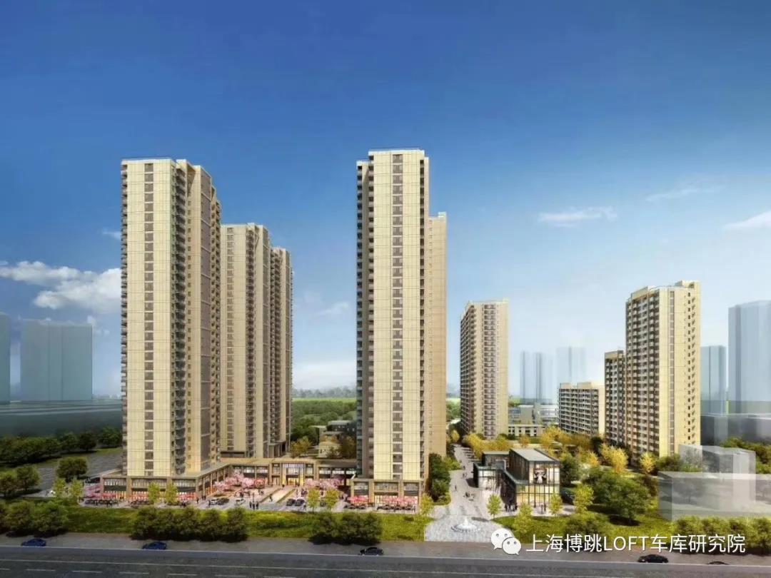 长春采用了LOFT车库武汉当代集团春风十里项目现已结构封顶！